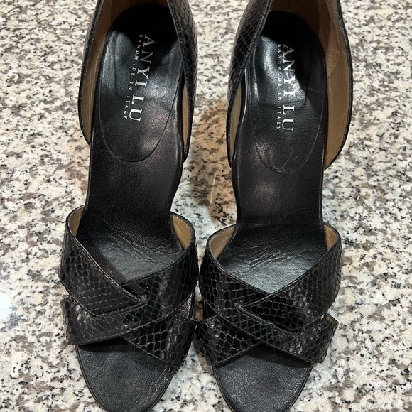 - Anyi Lu Handmade in Italy heels size 39/8 - Picture 1 of 5